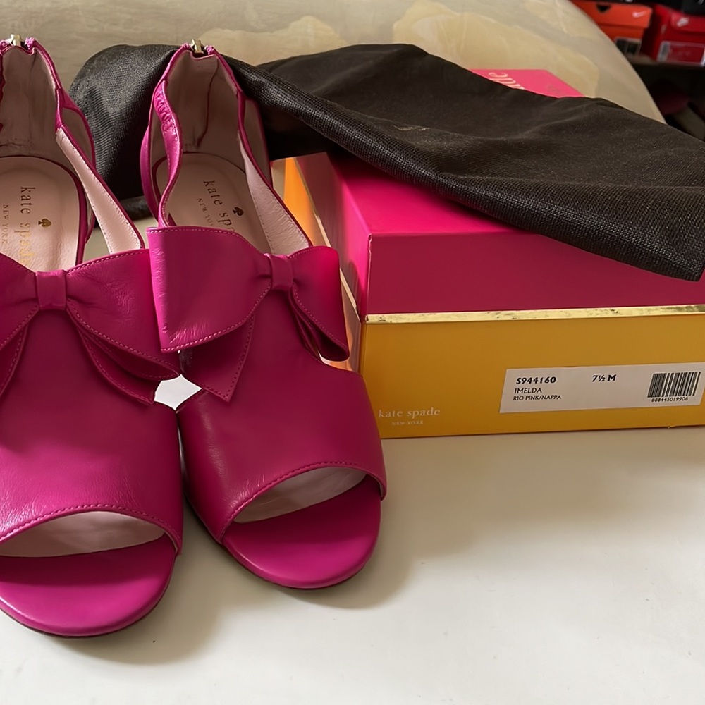 Kate Spade Imelda Peep Toe Bow sandal